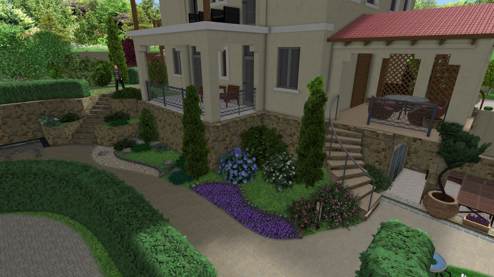 Приусадебная территория минигостинницы