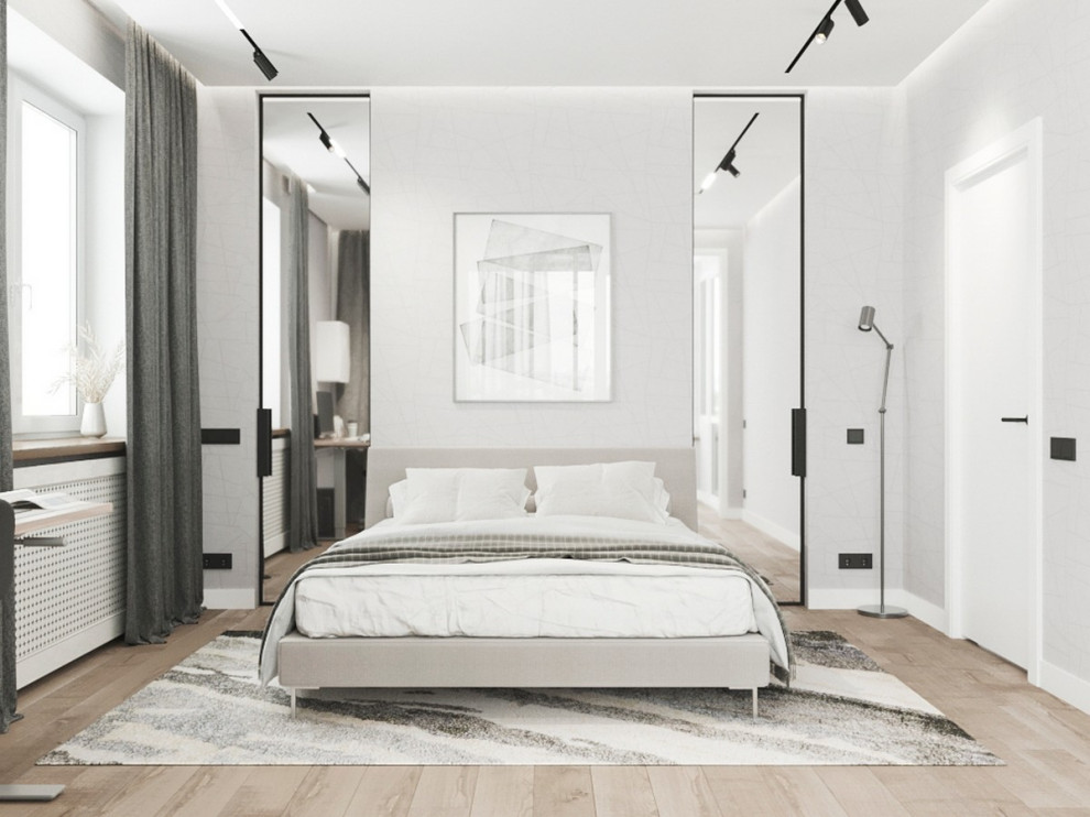 Обложка проекта: Дизайн трехкомнатной квартиры (м. Крестьянская Застава)