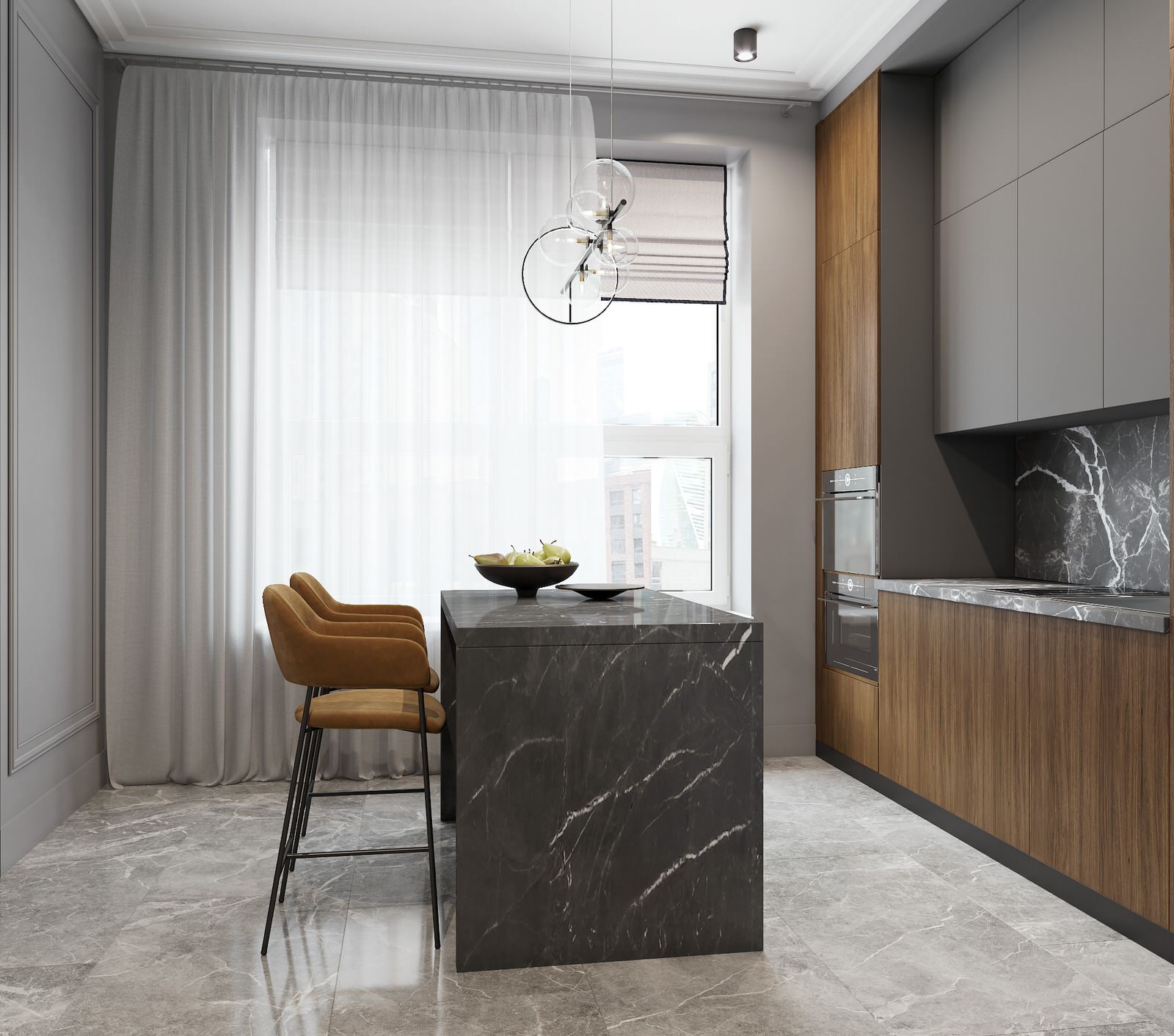 ЖК Ситипарк = однокомнатная квартира. Лофт и декор