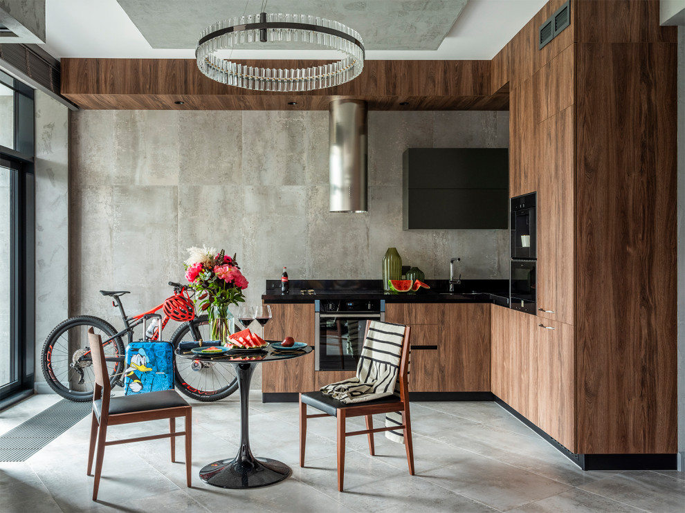 Houzz тур: Лофт с хрустальными люстрами и яркими деталями