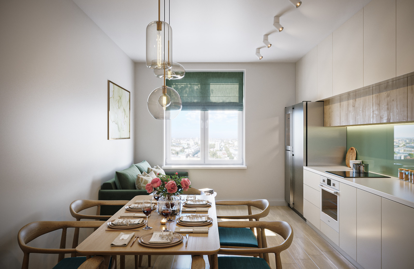 Кухня- гостиная