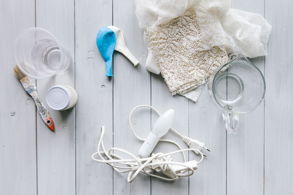 DIY: Как сделать кружевной абажур своими руками