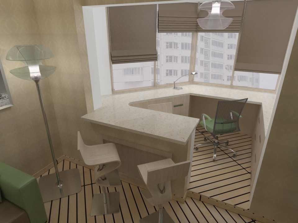 Small flat in Moscow region