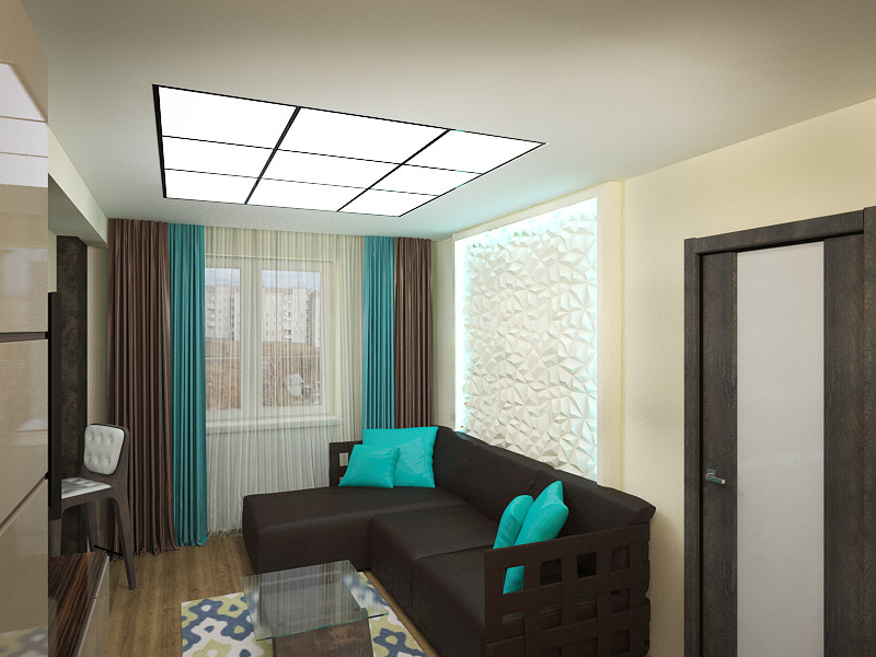 Кухня+гостиная на Береговой