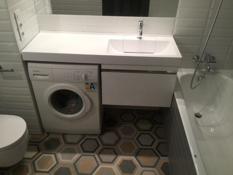 Совмещение санузла. Хорошево-Мневники