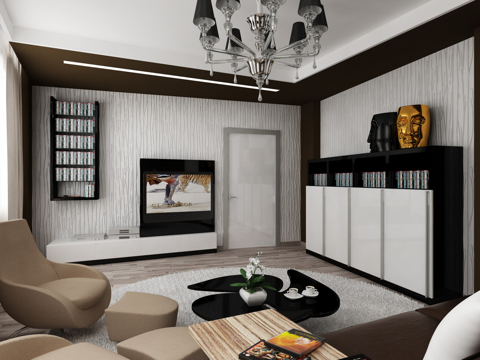 Интерьер в современном стиле для брутального мужчины