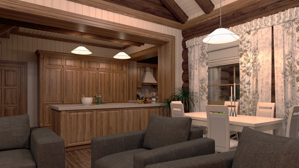 проект дома, ручная рубка.