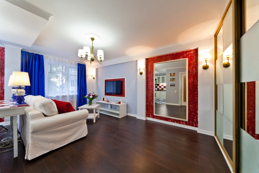 Дизайн проект и ремонт квартиры студии на 1 канале в "Идеальном ремонте"