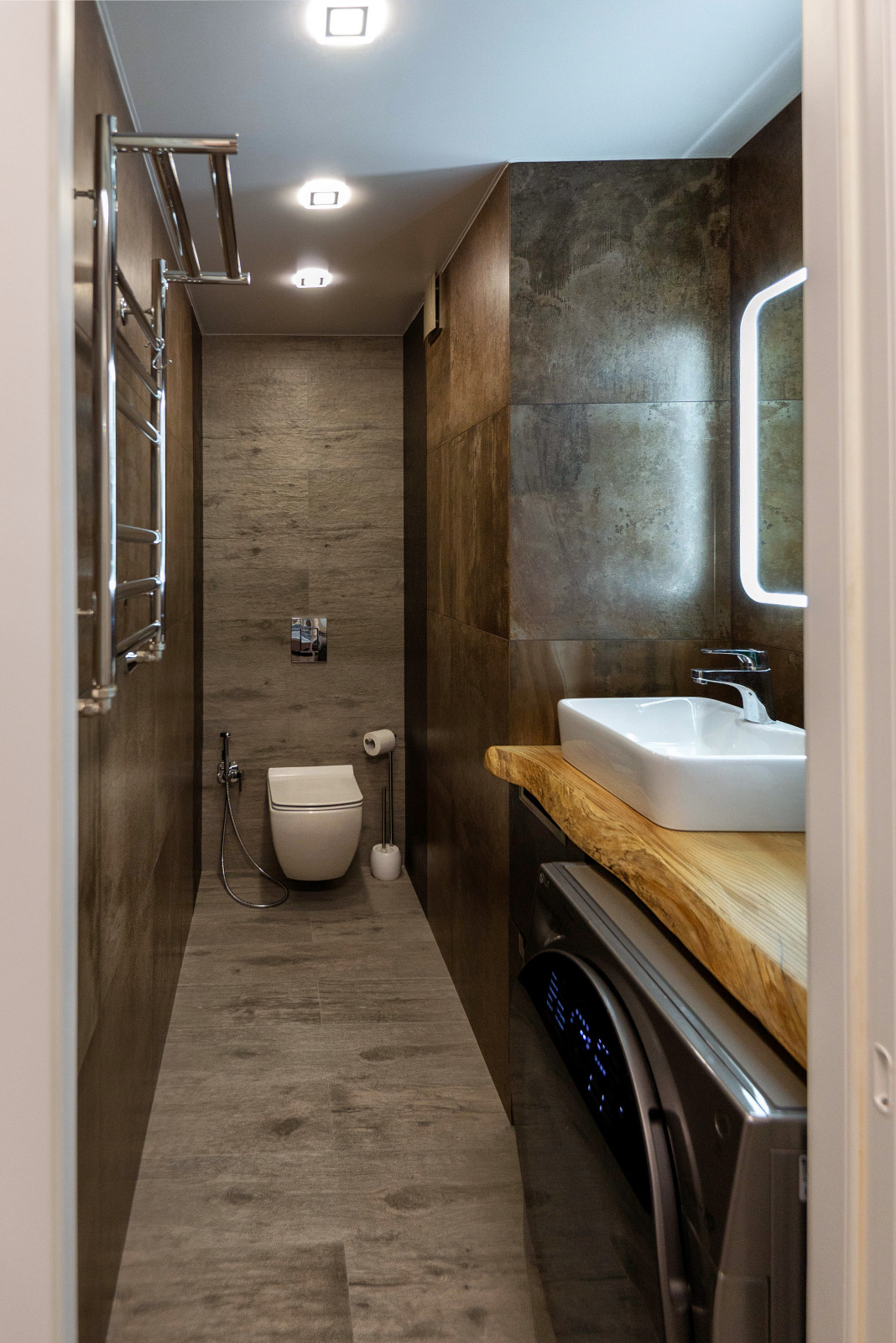 Санузел вагончиком)