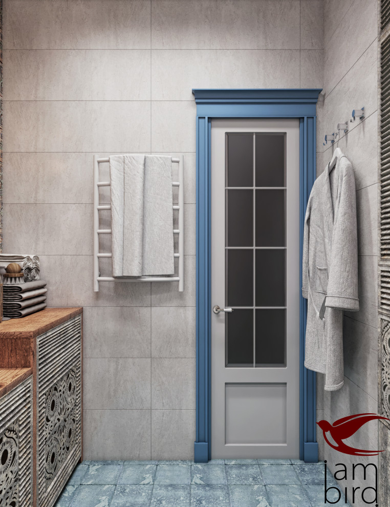 Бохо-Шик в историческом районе Москвы 80 кв.м