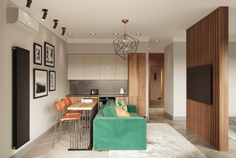 Квартира для молодой,успешной бизнес леди.