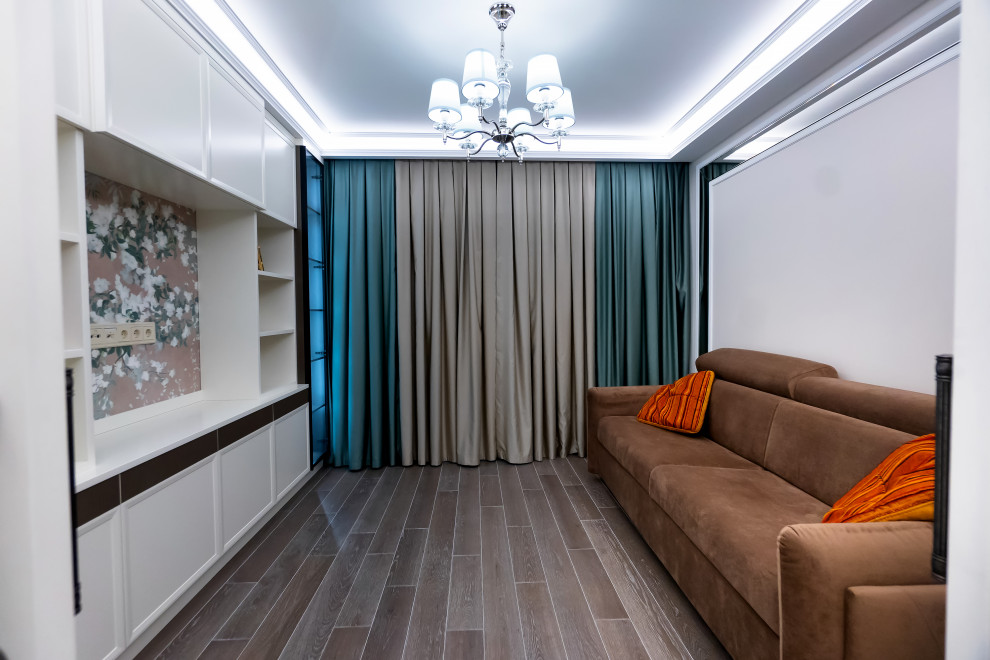 Ремонт трехкомнатной квартиры площадью 84 кв.м. в стиле неоклассика