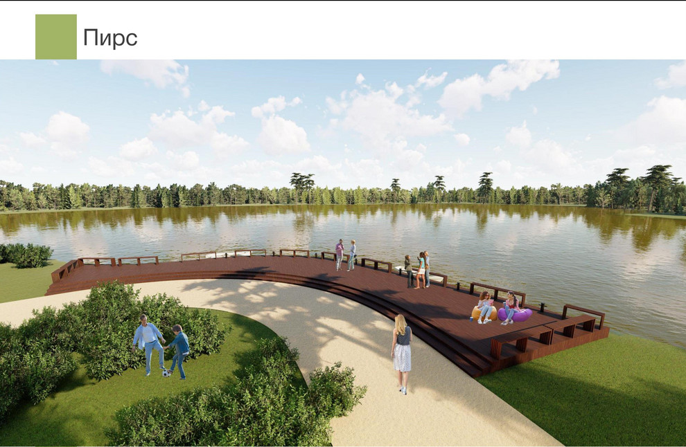 Эскизы проекта зоны отдыха