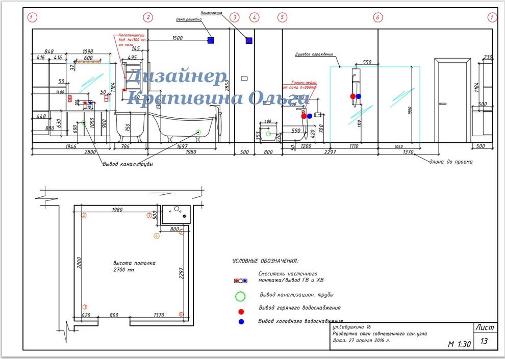 Рабочая документация (чертежи)