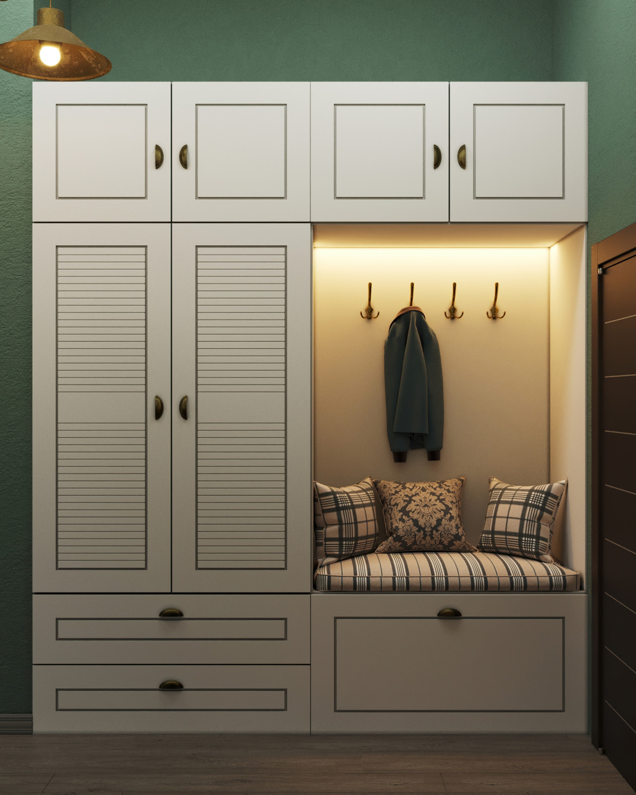 Интерьер квартиры в стиле кантри