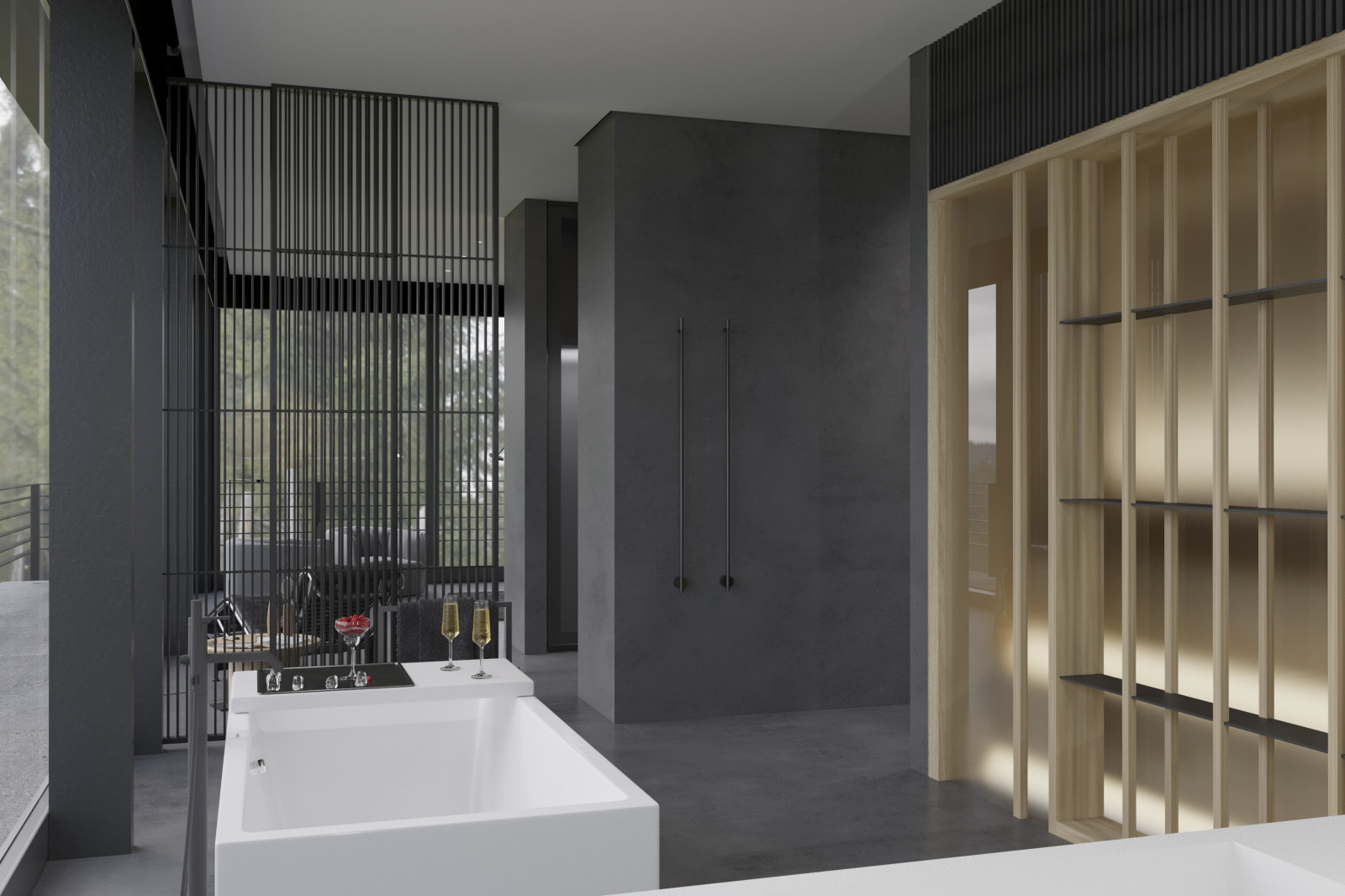 Визуализация коттеджа