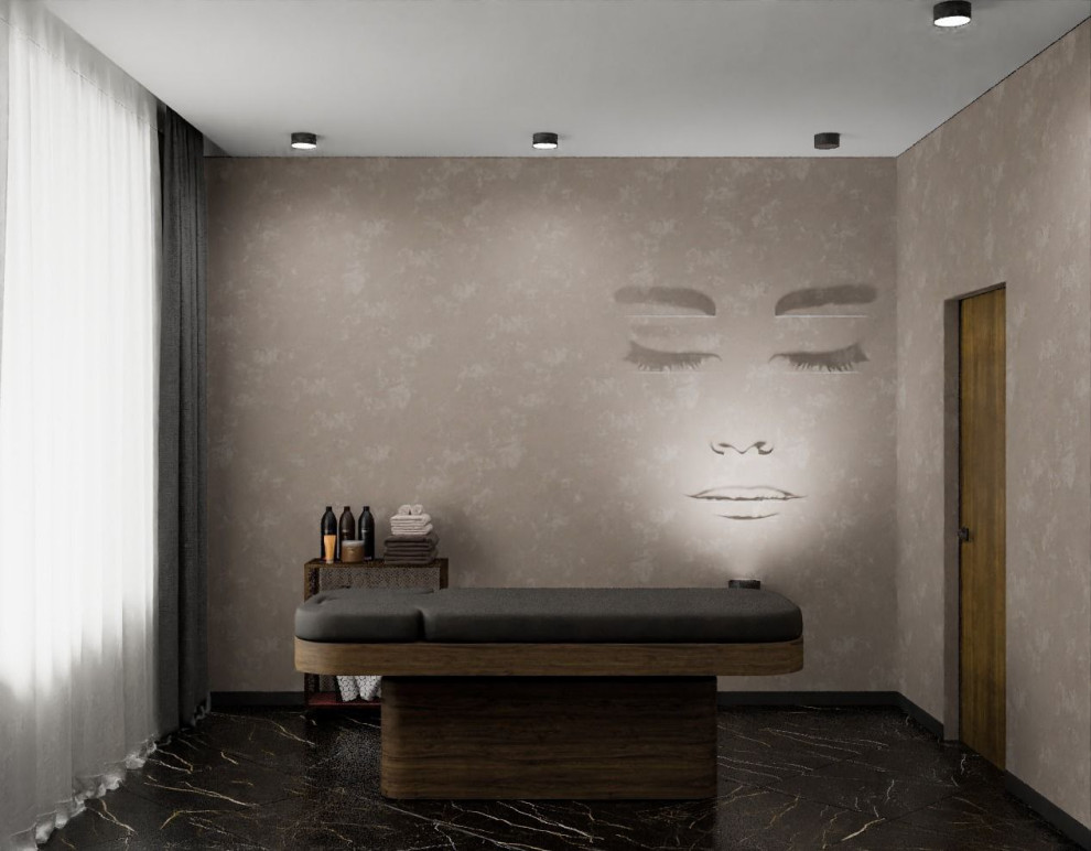 Дизайн массажной студии в стиле эклектика