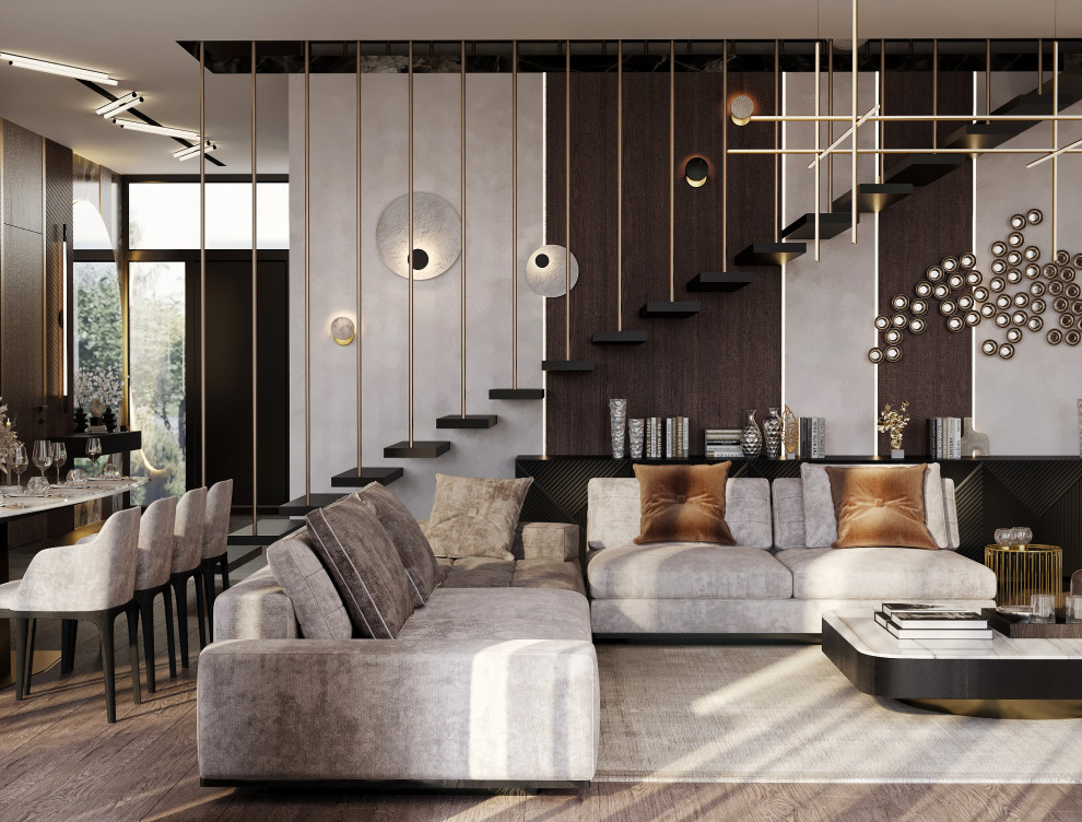 Дизайн интерьера дома 260 кв. м.