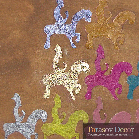 Декоративные штукатурки с орнаментом (образцы)