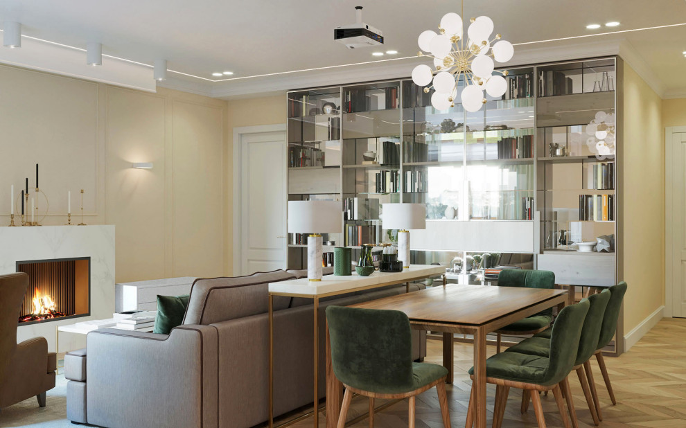 ЖК Тимирязев Парк Кухня-гостиная