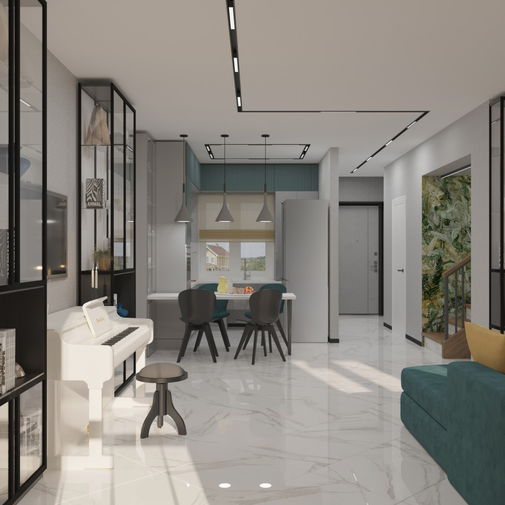 Проект жилого дома с мансардой, КП "Чешская деревня"