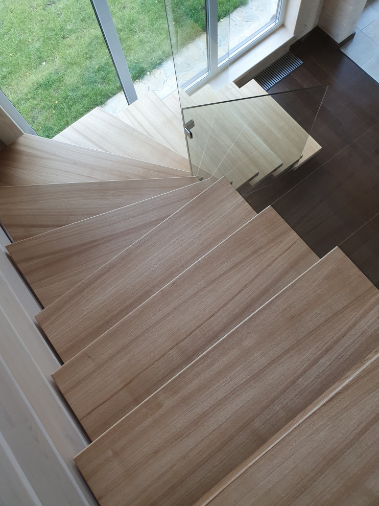 Дом из клееного бруса в пригороде Барнаула