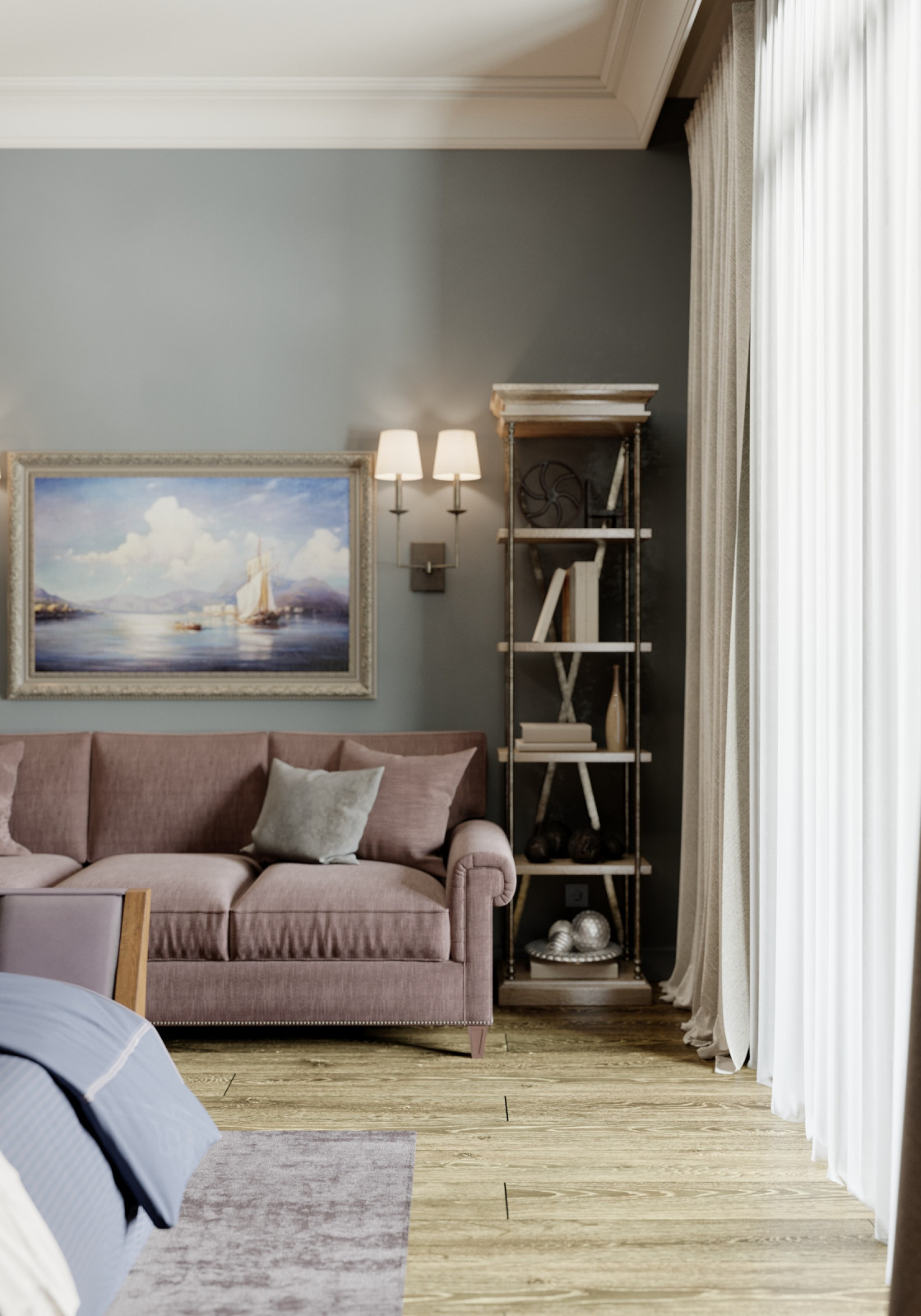 Квартира 200 м² в ЖК "Крестовский de luxe"