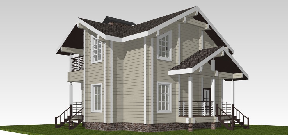 Обложка проекта: Проект дома "Усадьба -2"