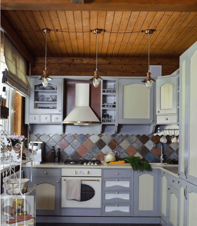 Отделка частного дома в стиле фьюжн