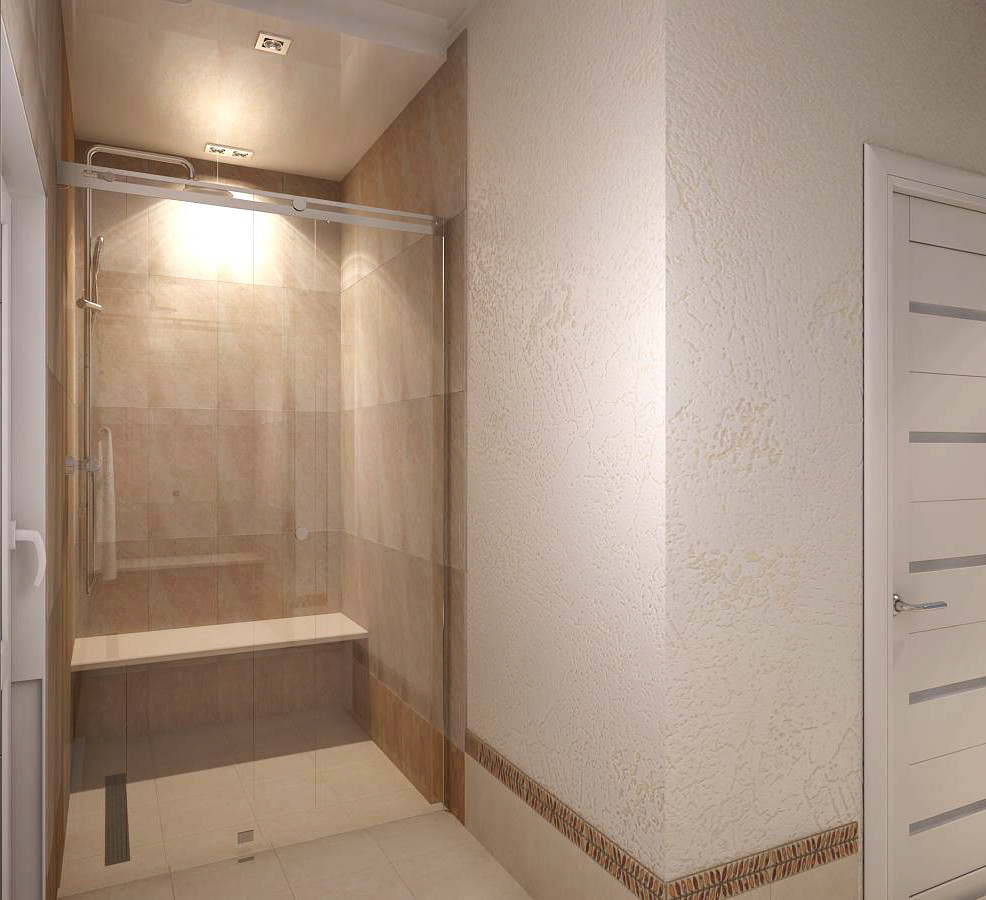 Визуализация частного банного комплекса