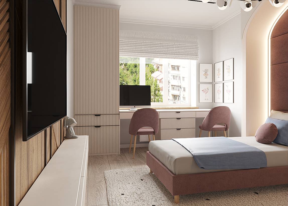 Обложка проекта: Детская в современном стиле