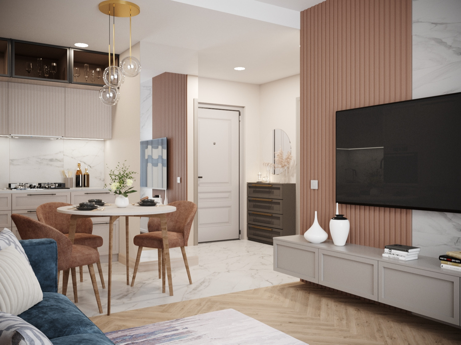 1-комнатная квартира в Москве