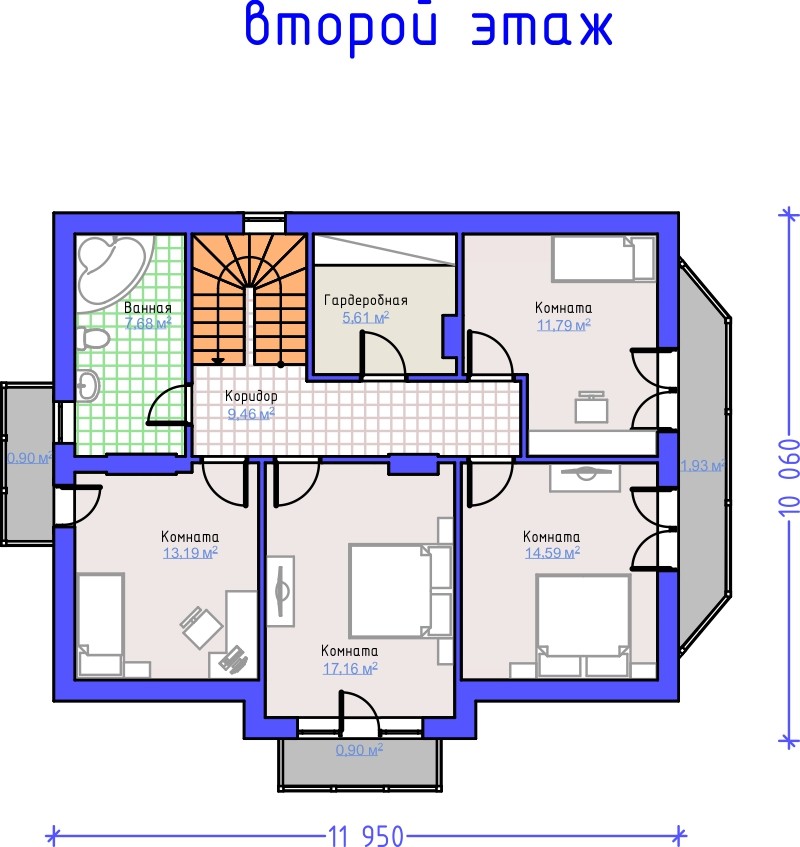 Проект дома Бау 42