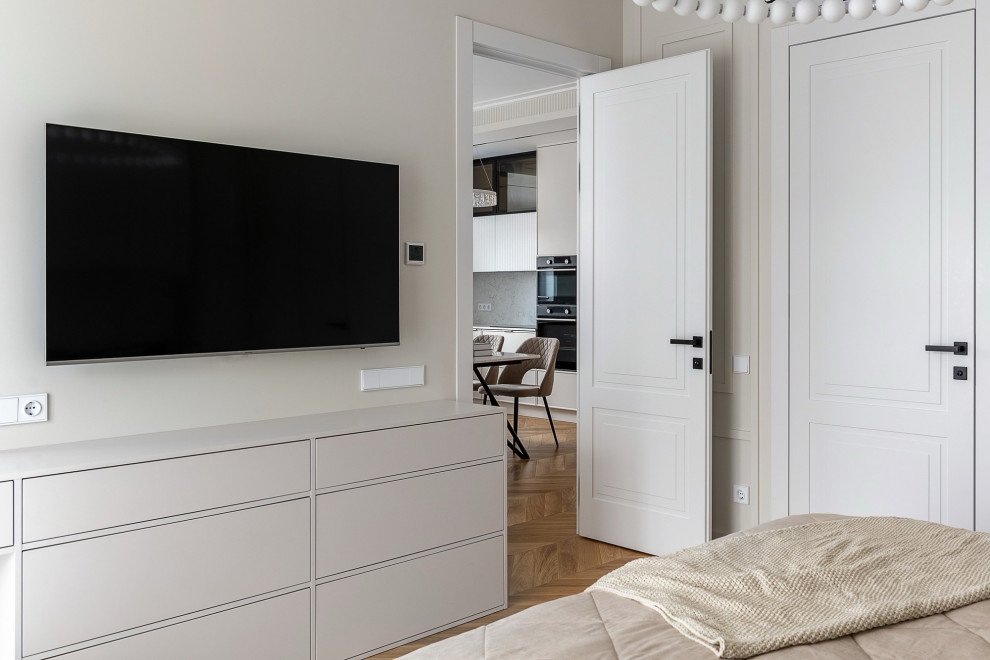 Реализованный дизайн проект квартиры в ЖК "Пряники"