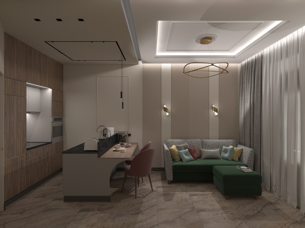 Квартира в доме ар-деко