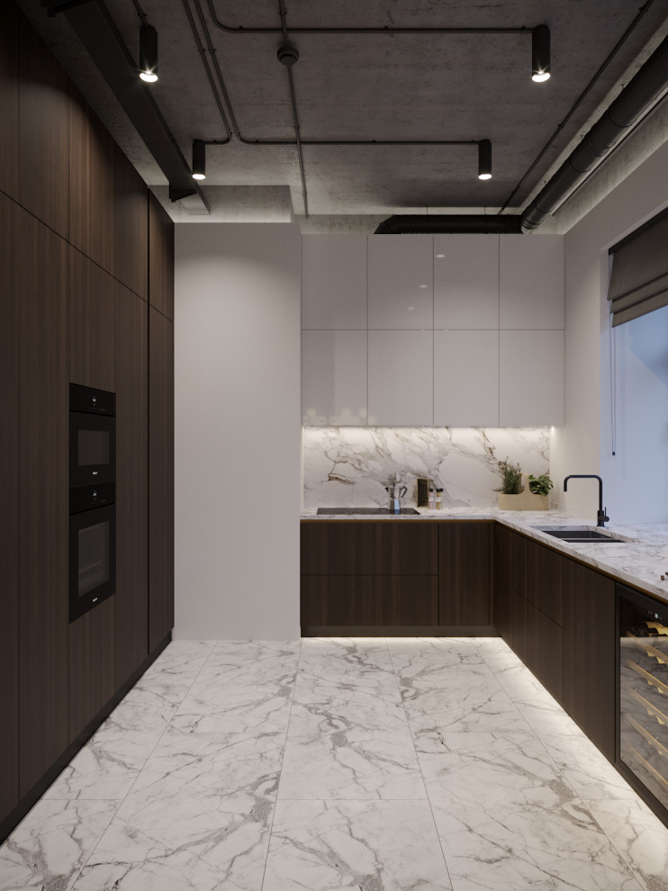 Обложка проекта: Кухня-столовая