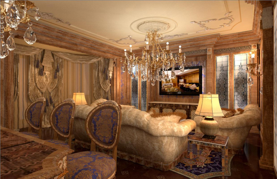 Обложка проекта: 3D: Классика в частном доме