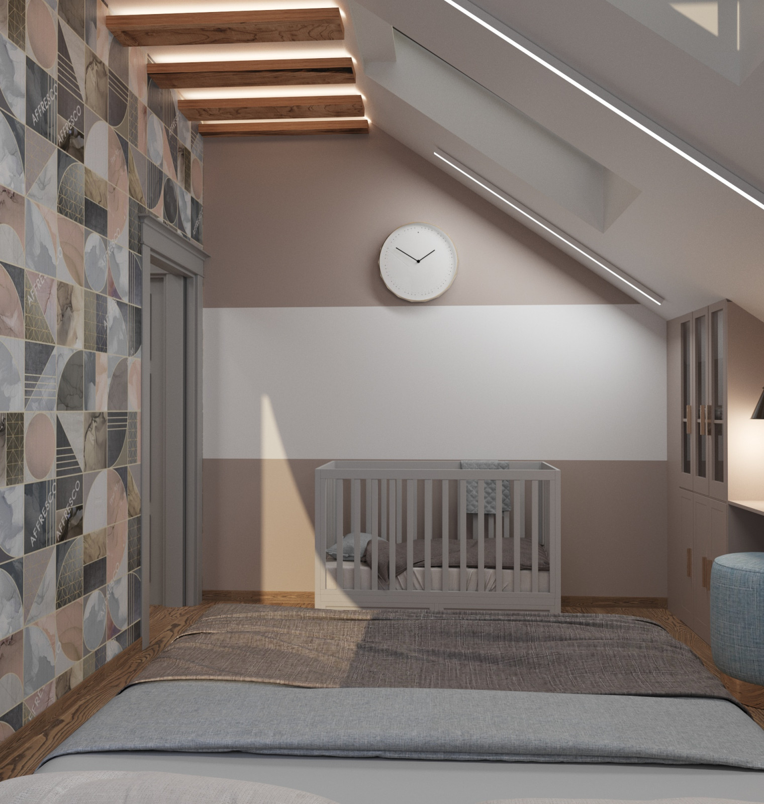 Contemporary two level cottage
