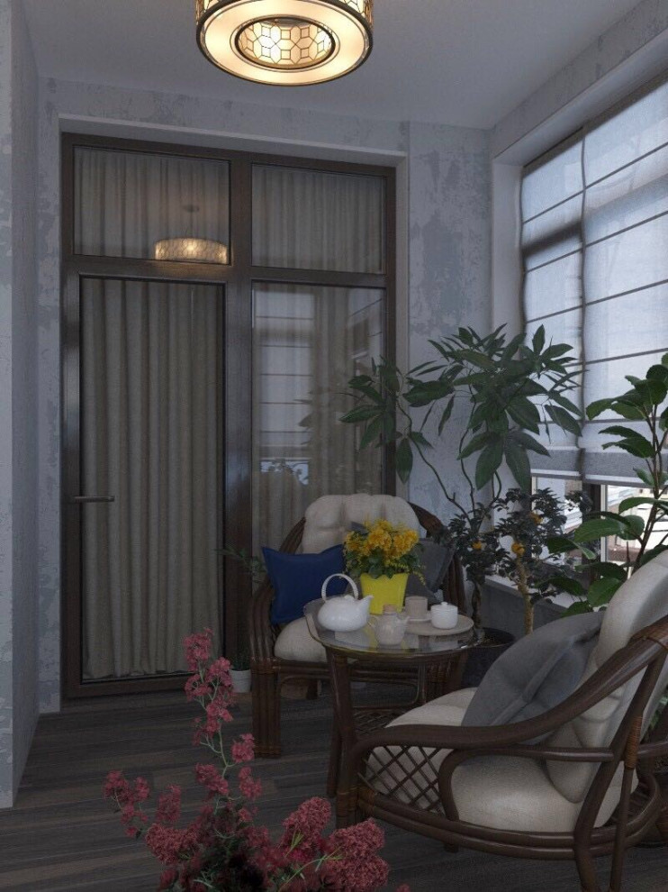 Обложка проекта: «Зимний сад в пентхаусе».