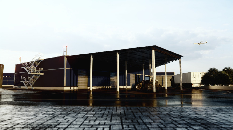 Обложка проекта: Административная зона Международного аэропорта Внуково