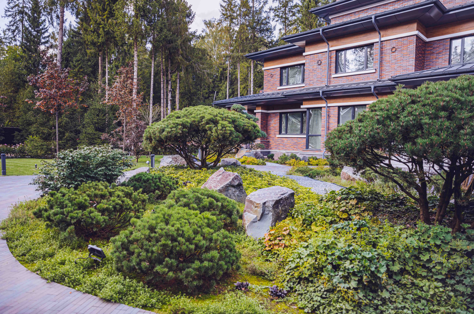 Архитектурное Решение в Пейзажном Стиле