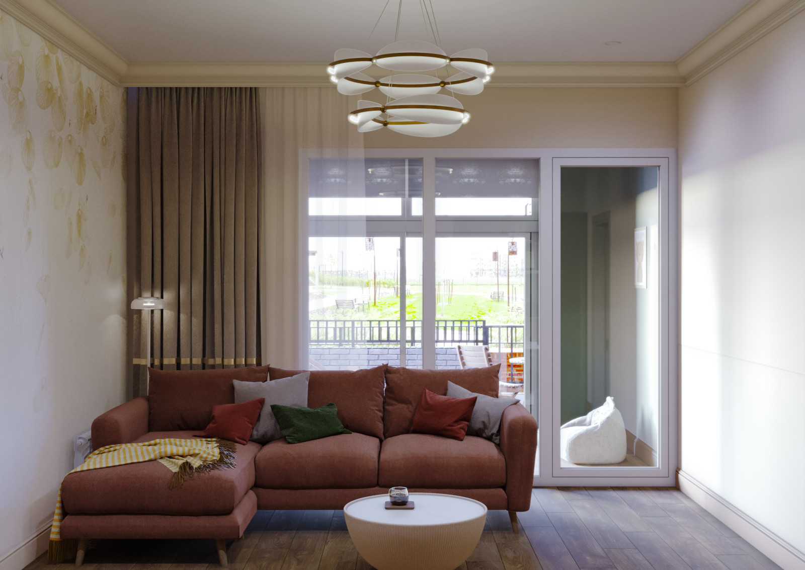 Эклектика в насыщенных оттенках