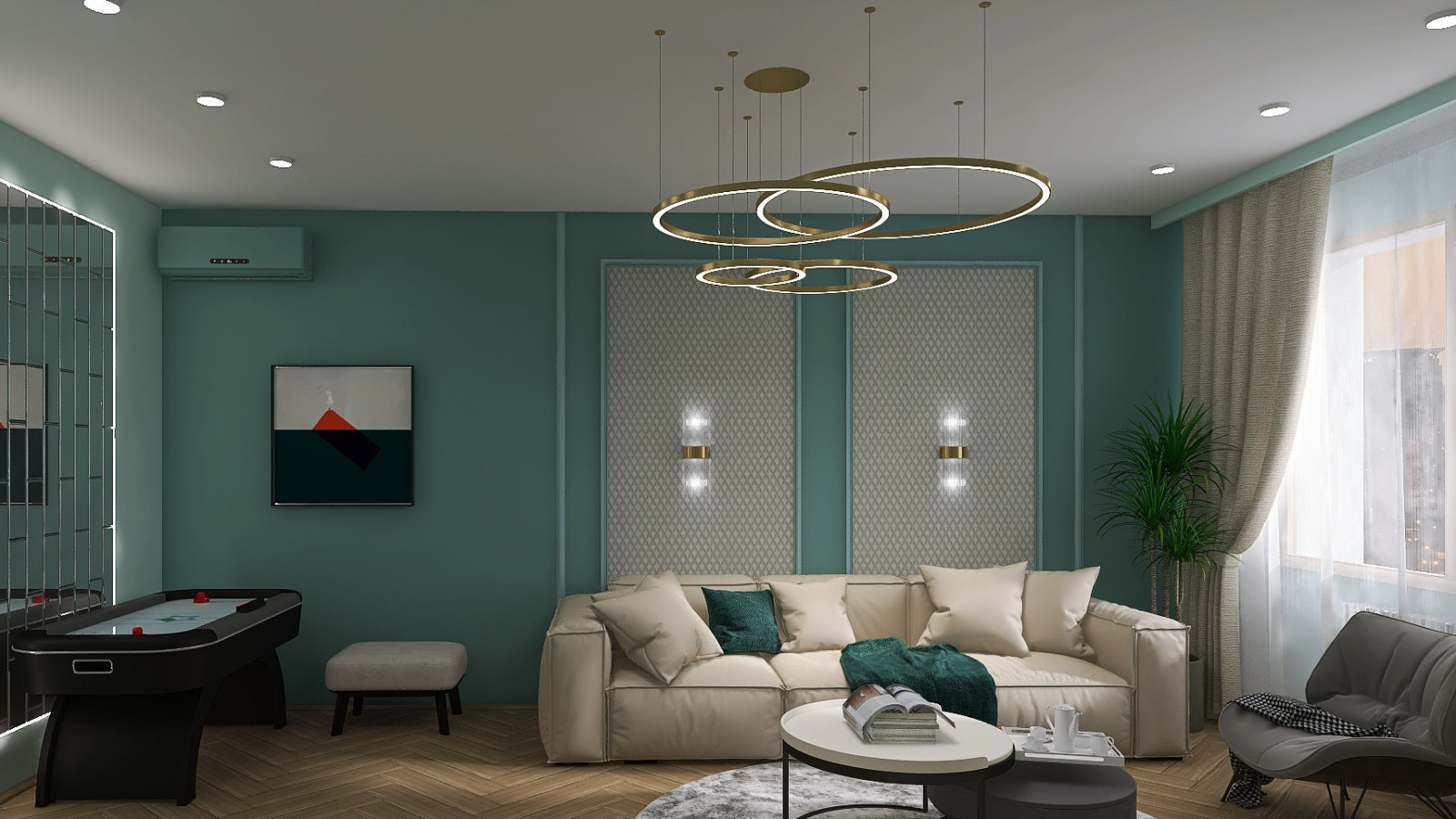 Обложка проекта: Современная трёхкомнатная квартира