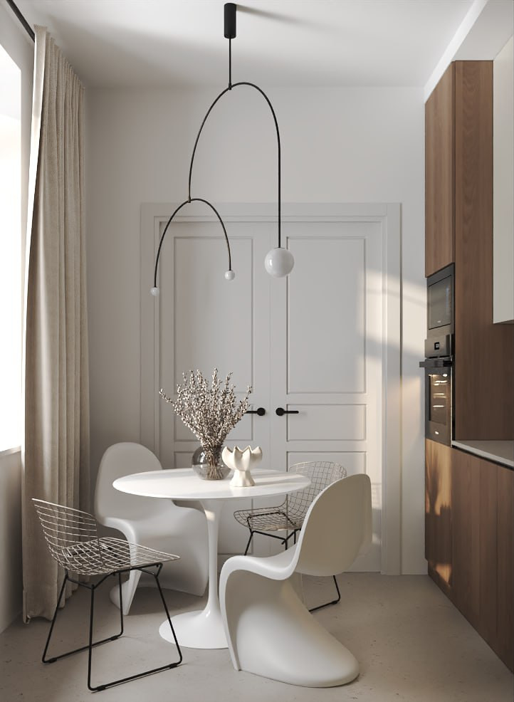 Обложка проекта: Интерьер кухни в Сканди