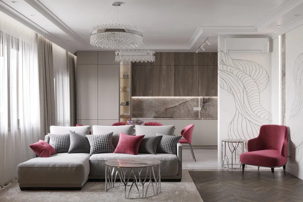 Ремонт квартиры (трехкомнатной) площадью 88,4 м2