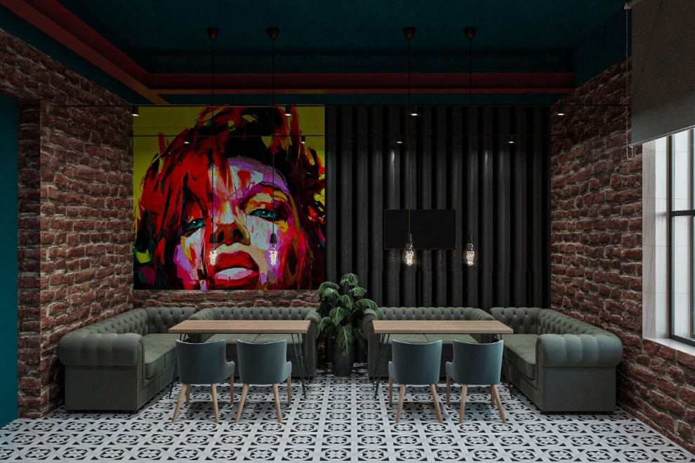 Бар в Вавилов Лофте.