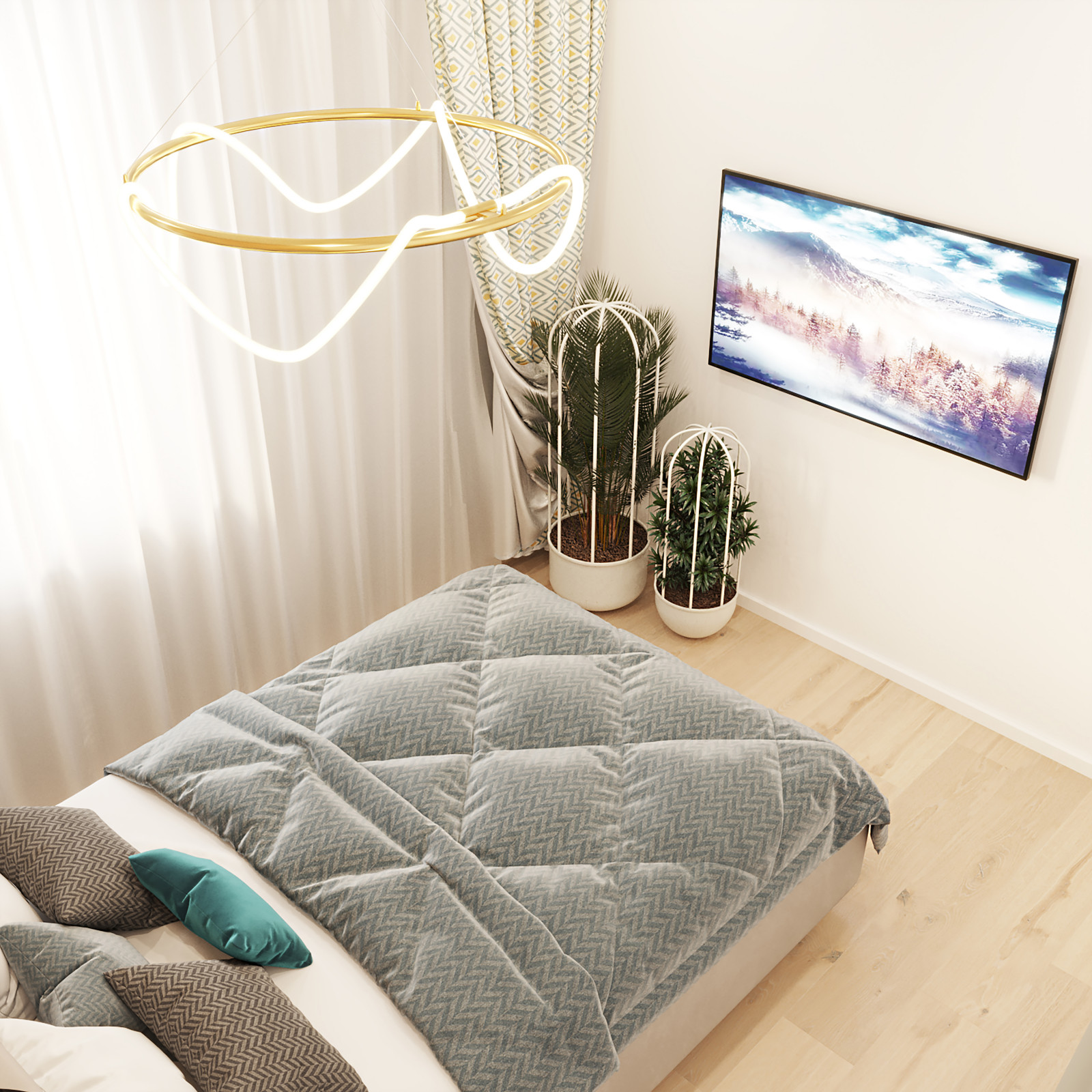 Дизайн-проект квартиры. S=50м2