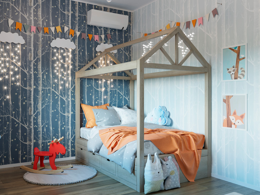 Двухэтажный дом в стиле лофт