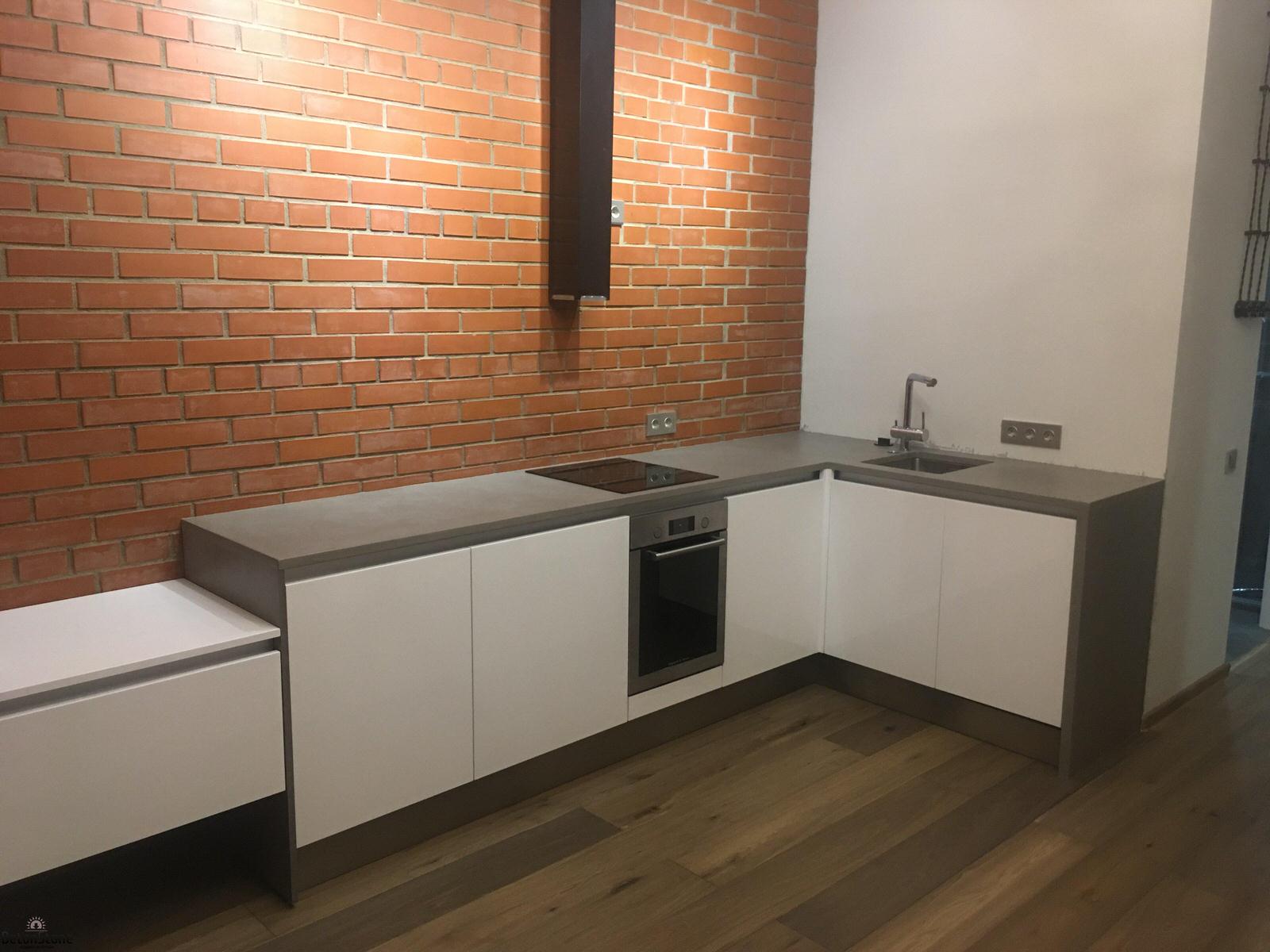 Кухонная столешница из бетона