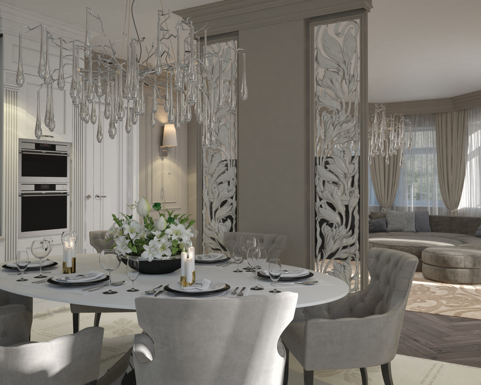 Дом Нагаево гостиная